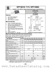 SFF1607G datasheet pdf Taiwan Semiconductor