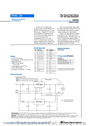 PT7747N datasheet pdf Texas Instruments