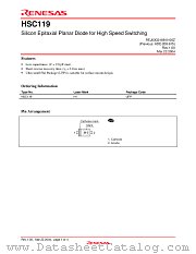 HSC119 datasheet pdf Renesas