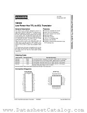 100324SC datasheet pdf Fairchild Semiconductor