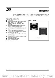 M440T1MV-15ZA9 datasheet pdf ST Microelectronics