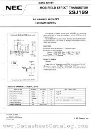 2SJ199-T2 datasheet pdf NEC