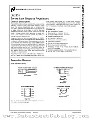 LM2931S-5.0 datasheet pdf National Semiconductor