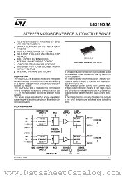 L6219DSA13TR datasheet pdf ST Microelectronics