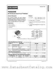 FDG6335N_NL datasheet pdf Fairchild Semiconductor
