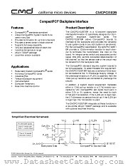 CMCPCI102BR datasheet pdf California Micro Devices Corp