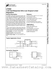 LP3882ESX-1.2 datasheet pdf National Semiconductor
