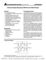 CSPEMI202A datasheet pdf California Micro Devices Corp