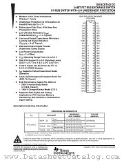SN74CBT16212CDGG datasheet pdf Texas Instruments