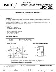 UPC4082G2-T2 datasheet pdf NEC