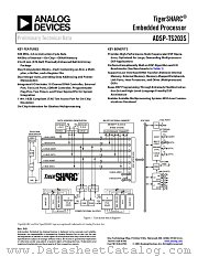 ADSP-TS203SABP-050 datasheet pdf Analog Devices