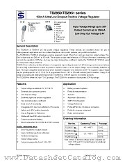 TS2950ACT-50 datasheet pdf Taiwan Semiconductor