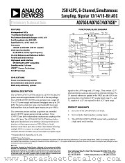 AD7658 datasheet pdf Analog Devices