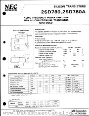 2SD780A-L datasheet pdf NEC