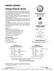 NCP305LSQ40T1 datasheet pdf ON Semiconductor