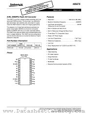 HI5675 datasheet pdf Intersil