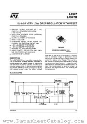 L4947L datasheet pdf ST Microelectronics