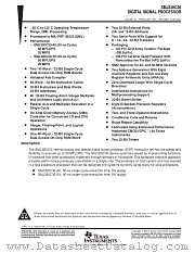 SM320C30HFGM50 datasheet pdf Texas Instruments