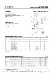 KW1S40FC datasheet pdf Cosmo Electronics
