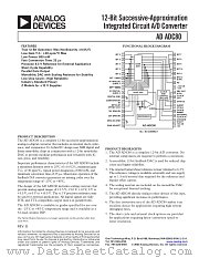 ADADC80-Z-12 datasheet pdf Analog Devices