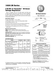1N5927BRL datasheet pdf ON Semiconductor