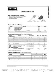 MPSA05_D74Z datasheet pdf Fairchild Semiconductor