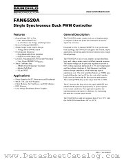 FAN6520A datasheet pdf Fairchild Semiconductor