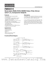FMS6419MSA28X datasheet pdf Fairchild Semiconductor