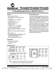 TC4423COE713 datasheet pdf Microchip