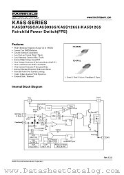 KA5S1265YDTU datasheet pdf Fairchild Semiconductor