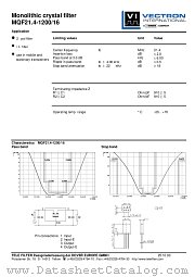 MQF21.4-1200/16 datasheet pdf Vectron