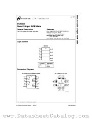 JM38510R75101BDA datasheet pdf National Semiconductor
