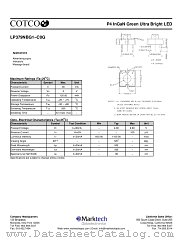 LP379NBG1-C0G datasheet pdf Marktech Optoelectronics