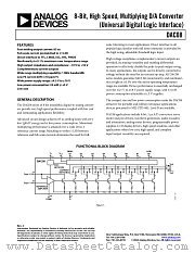 DAC08CSZ-REEL datasheet pdf Analog Devices