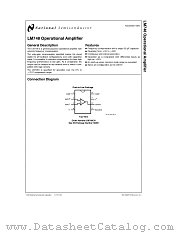 LM748H/883 datasheet pdf National Semiconductor