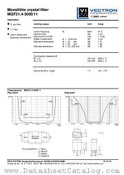 MQF21.4-3000/11 datasheet pdf Vectron