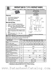 HERAF1603G datasheet pdf Taiwan Semiconductor
