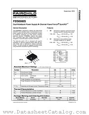 FDS6986S_NL datasheet pdf Fairchild Semiconductor