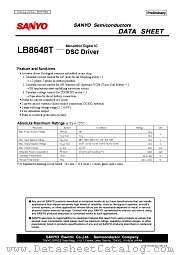 LB8648T datasheet pdf SANYO
