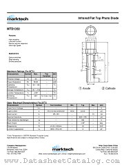 MTD1350 datasheet pdf Marktech Optoelectronics