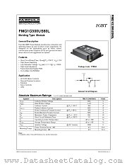 FMG1G300US60L datasheet pdf Fairchild Semiconductor
