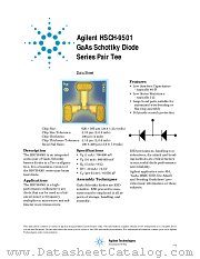 HSCH-9501 datasheet pdf Agilent (Hewlett-Packard)