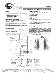 CY7B952-SC datasheet pdf Cypress
