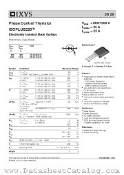 CS29-08IO1C datasheet pdf IXYS