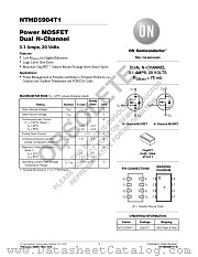 NTHD5904NT3 datasheet pdf ON Semiconductor
