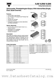 ILD66-3X009 datasheet pdf Vishay