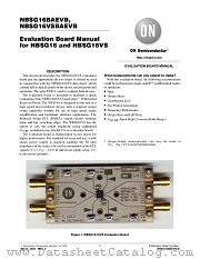 NBSG16VSBA datasheet pdf ON Semiconductor
