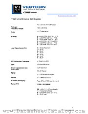 VXM5 datasheet pdf Vectron