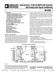 5962-9961601HXA datasheet pdf Analog Devices