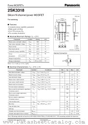 2SK3318 datasheet pdf Panasonic